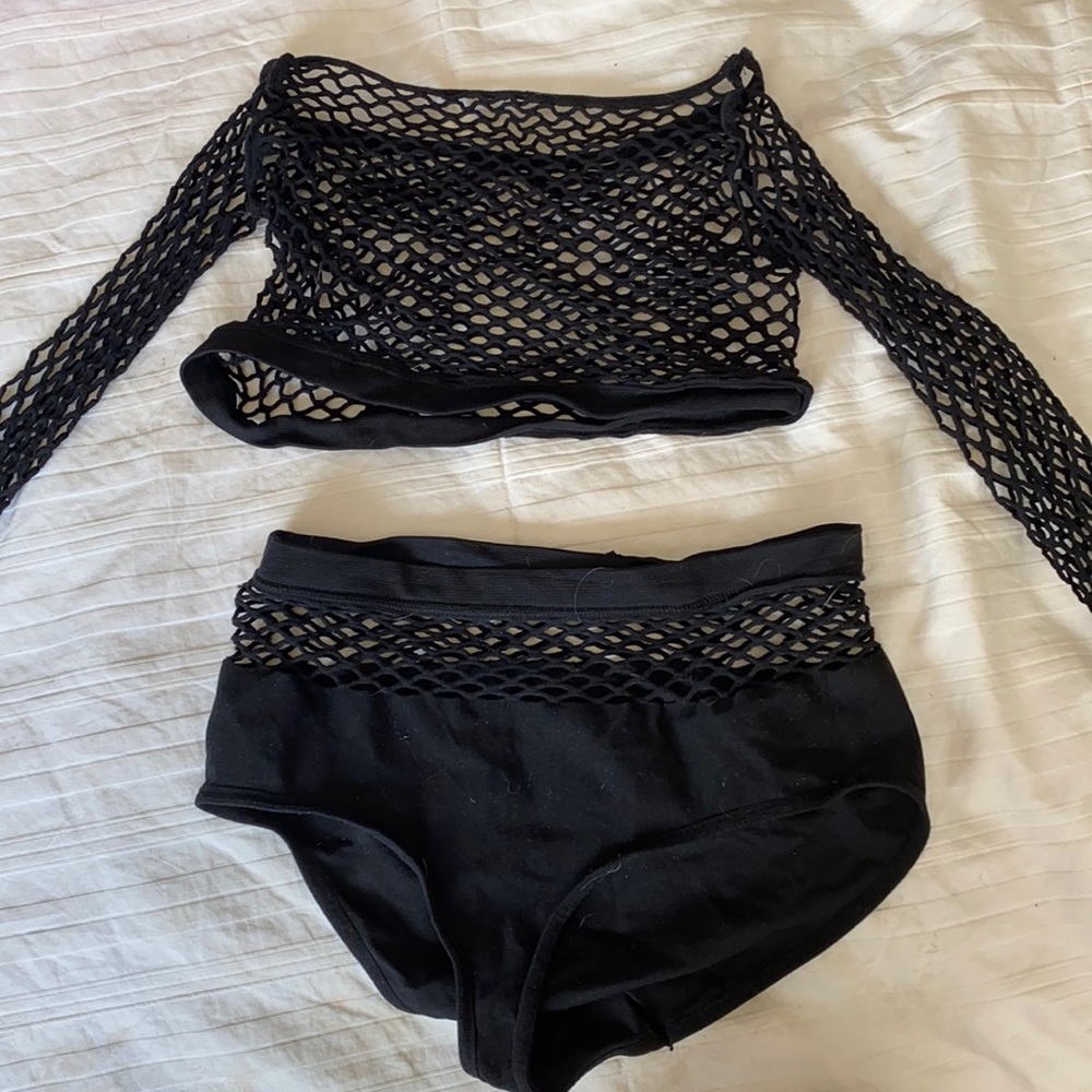 Sexy Fishnet Set